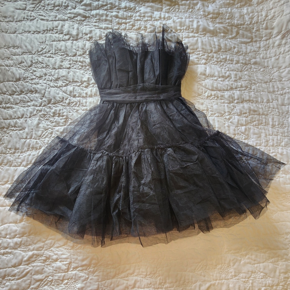 Forever 21 Black Mini Dress